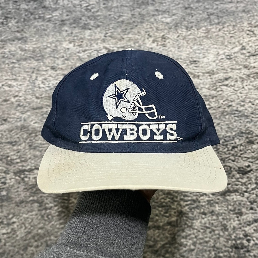 Vintage 90s‎ Dallas Cowboys Hat Snap Back NFL Eastport Embroidered Adjustable